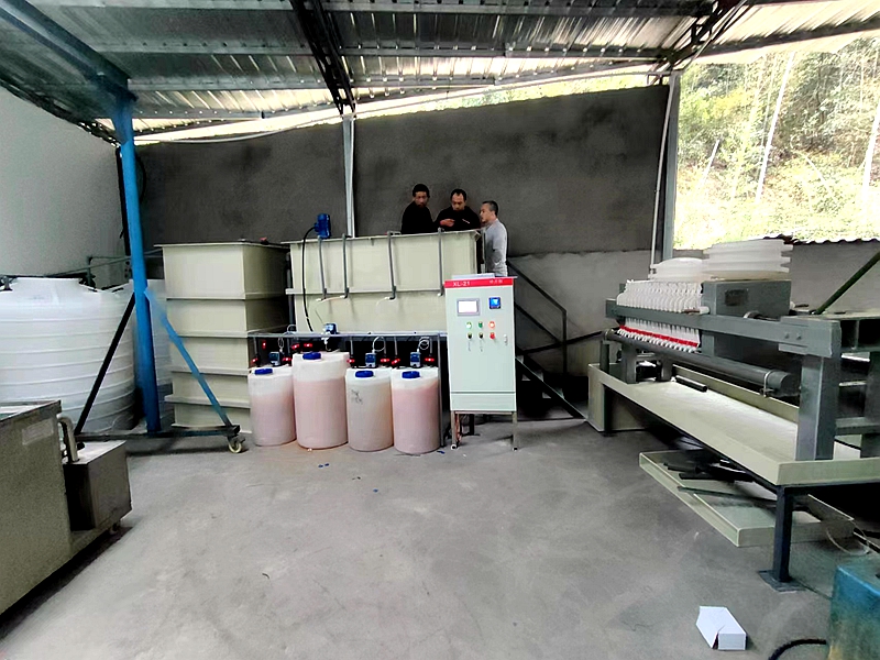 清洗電機廢水+中水回用發往安吉安裝調試完成(圖2)