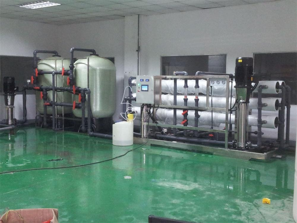 昆山日升15噸反滲透純水設備(圖1)