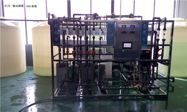 4T/H一級反滲透加EDI設備(圖1)