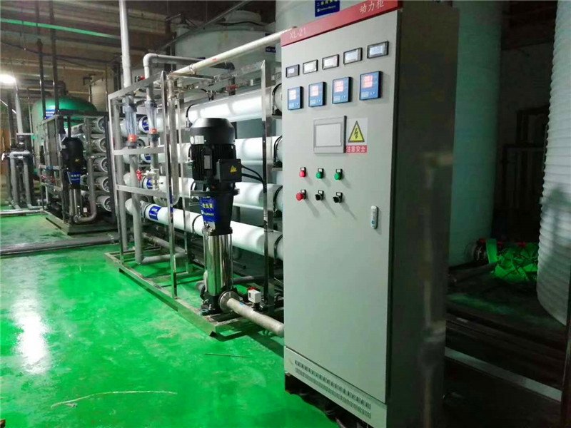 揚州20噸超純水設備熔噴布用水設備(圖1)