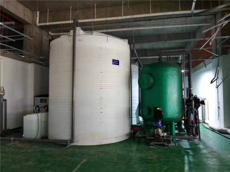 揚州20噸超純水設備熔噴布用水設備(圖2)